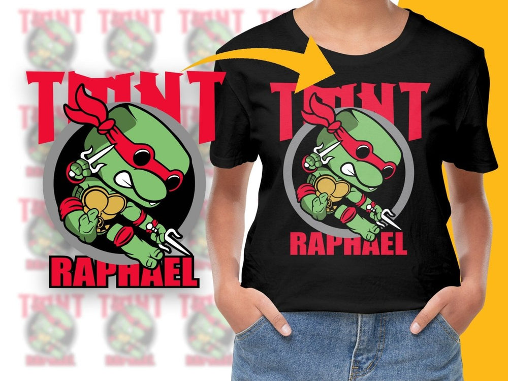 Funko Pop Ninja Warrior Raphael Cartoon PNG File - Teepew