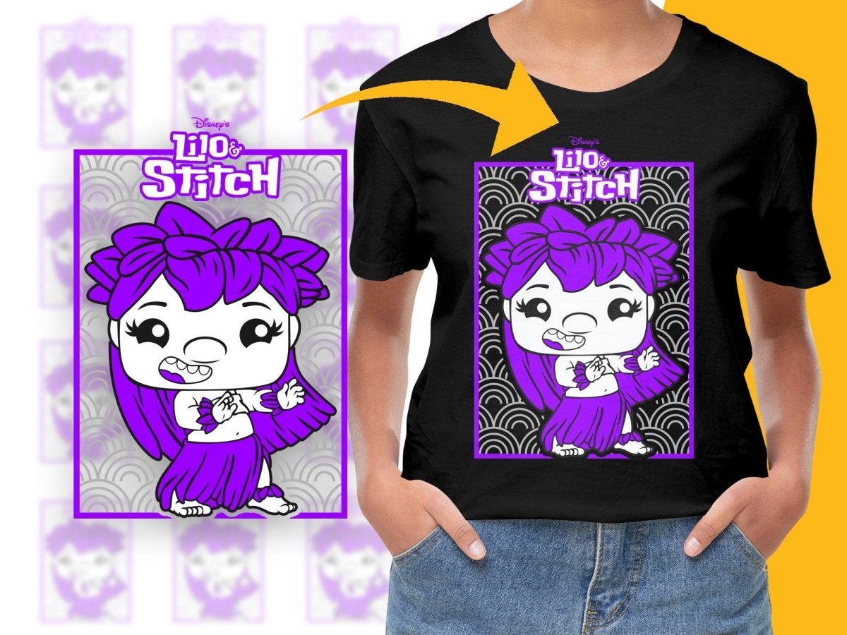 Funko Pop 's Lilo and Stitch Hula Dancer PNG File - Teepew