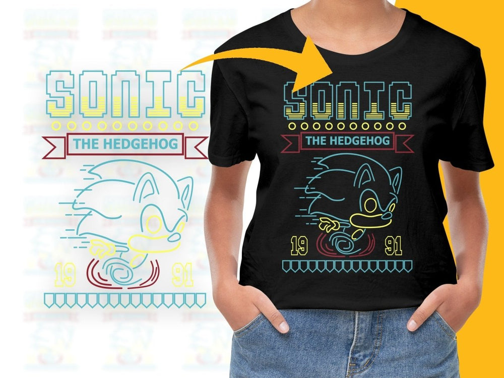 Funko Pop Sonic The Hedgehog Retro 1991 PNG File - Teepew