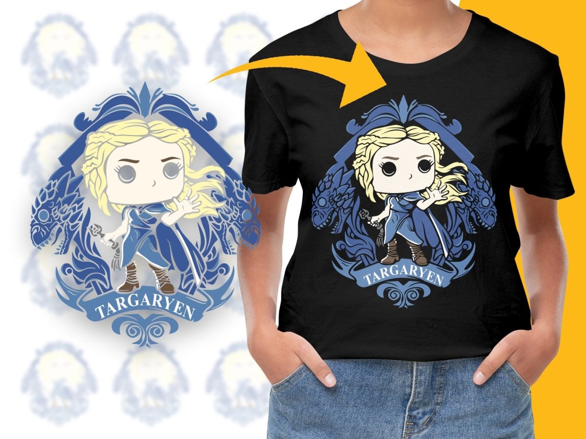 Funko Pop Targaryen PNG File Dragon Fan PNG File - Teepew