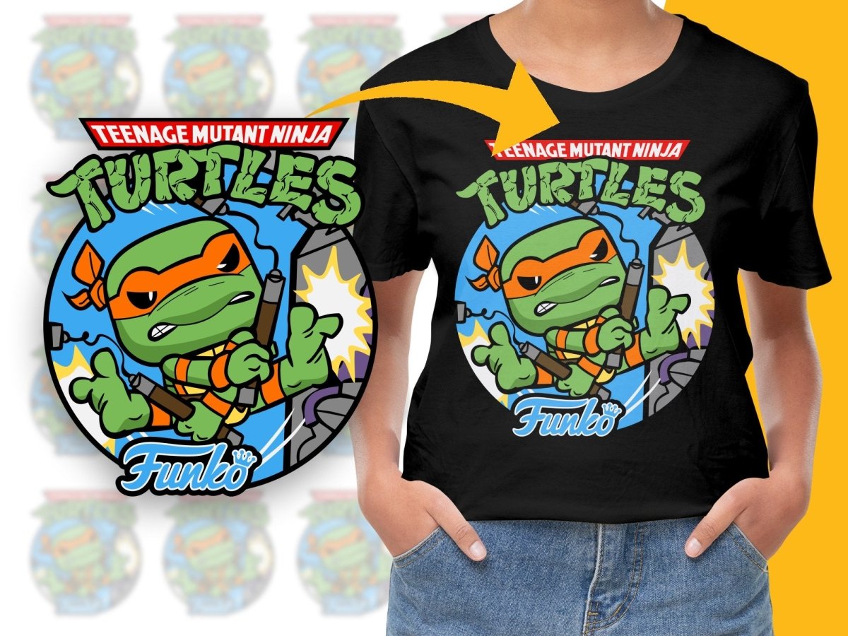 Funko Pop Teenage Mutant Ninja Turtles PNG File - Teepew