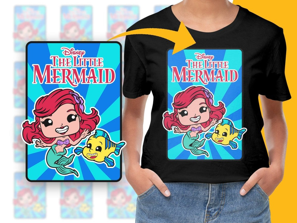 Funko Pop The Little Mermaid Animation PNG File - Teepew