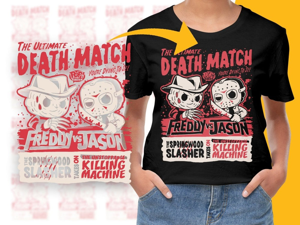 Funko Pop The Springwood Slasher Takes On Killing Machine PNG File - Teepew