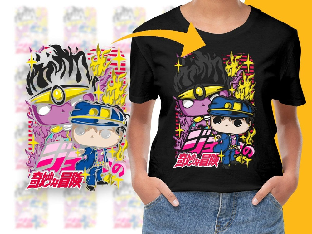Funko Pop Vibrant JOJO Anime PNG File - Teepew