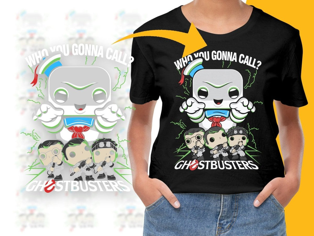 Funko Pop Who You Gonna Call Ghostbusters PNG File - Teepew