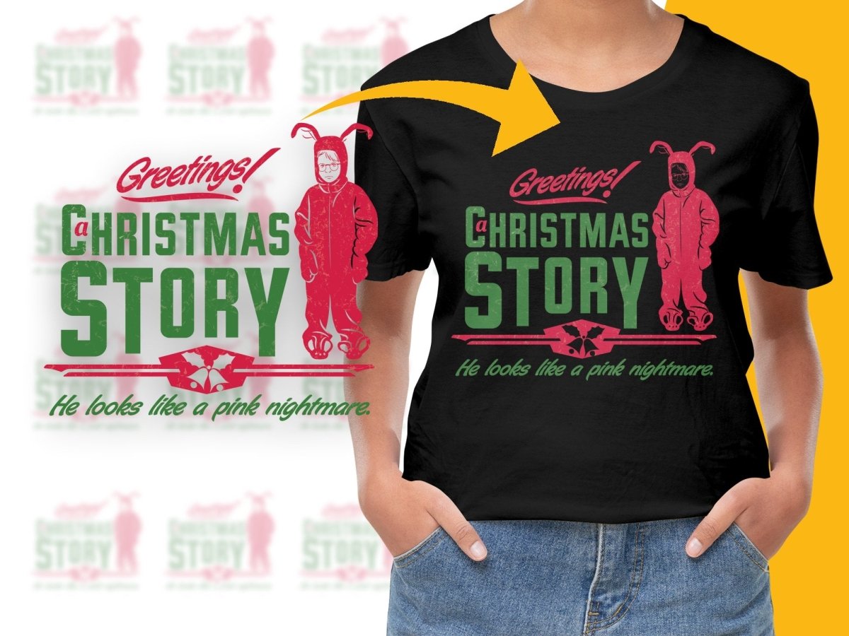 Funny A Christmas Story Pink Nightmare PNG File - Teepew