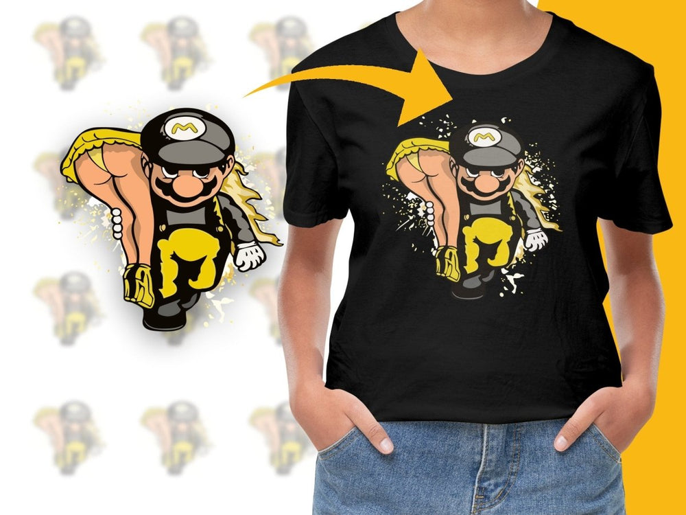 Funny Cartoon Character Walking Art PNG File - Teepew