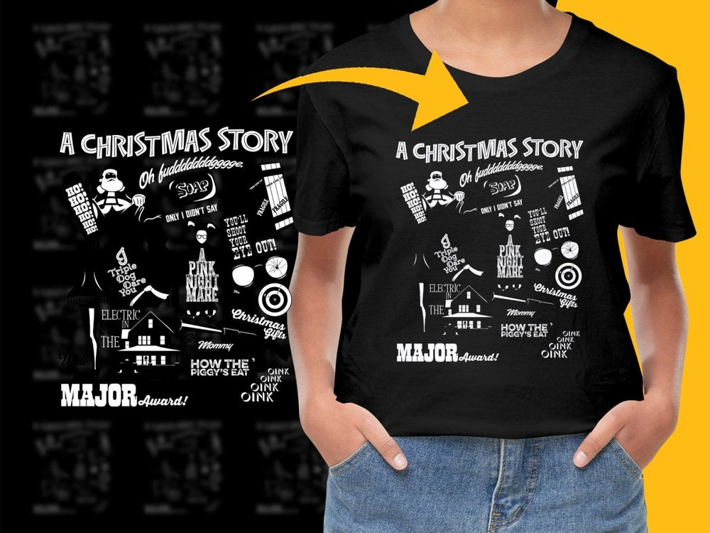 Funny Cartoon Christmas Parody Graphic Collection PNG File - Teepew
