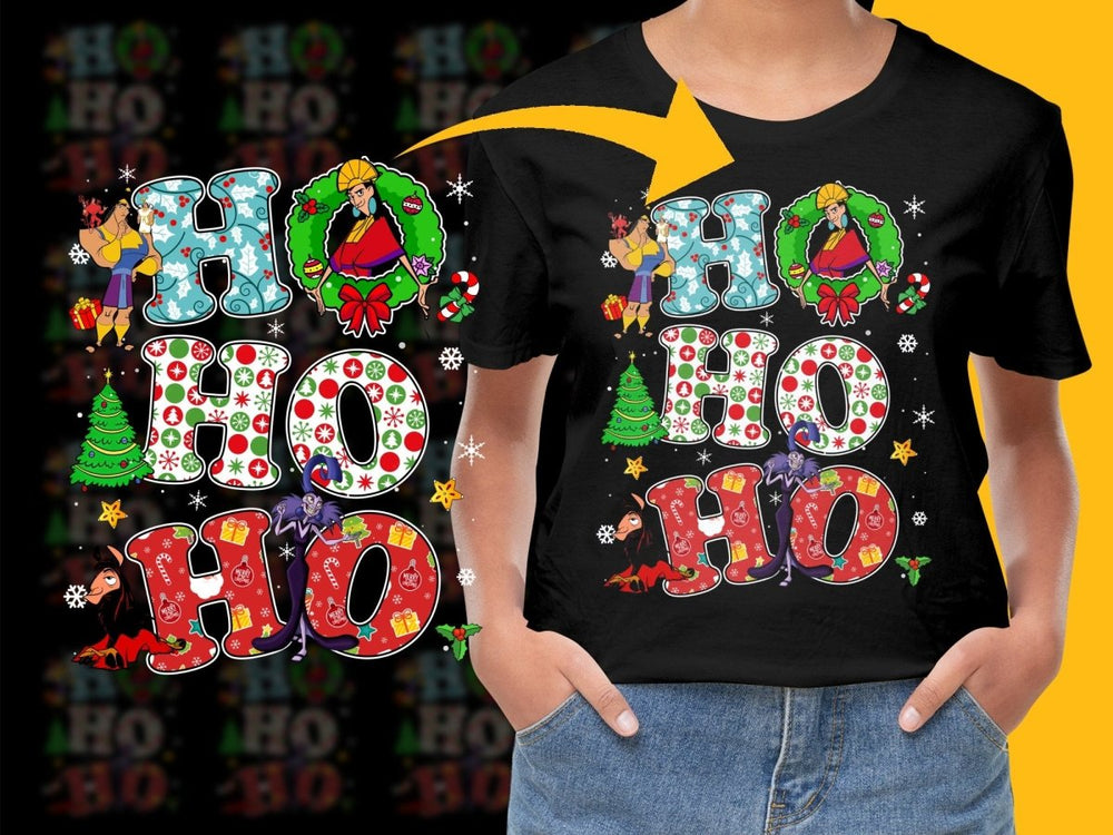 Funny Cartoon Villains Ho Ho Ho Christmas PNG File - Teepew
