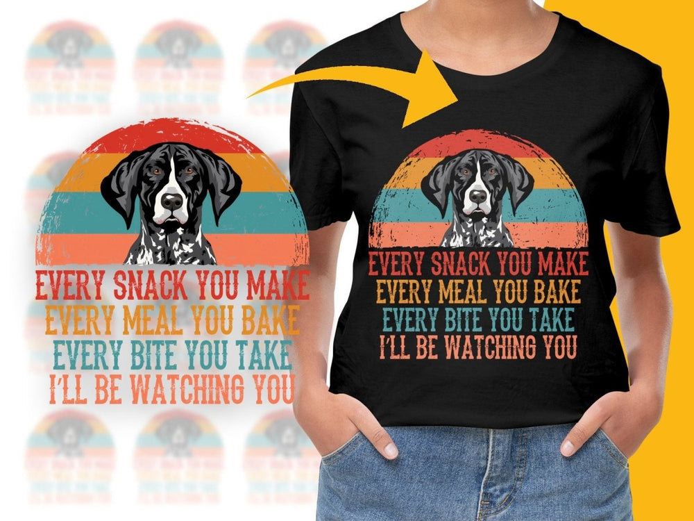 Funny Great Dane Watching You Graphic PNG File - Teepew