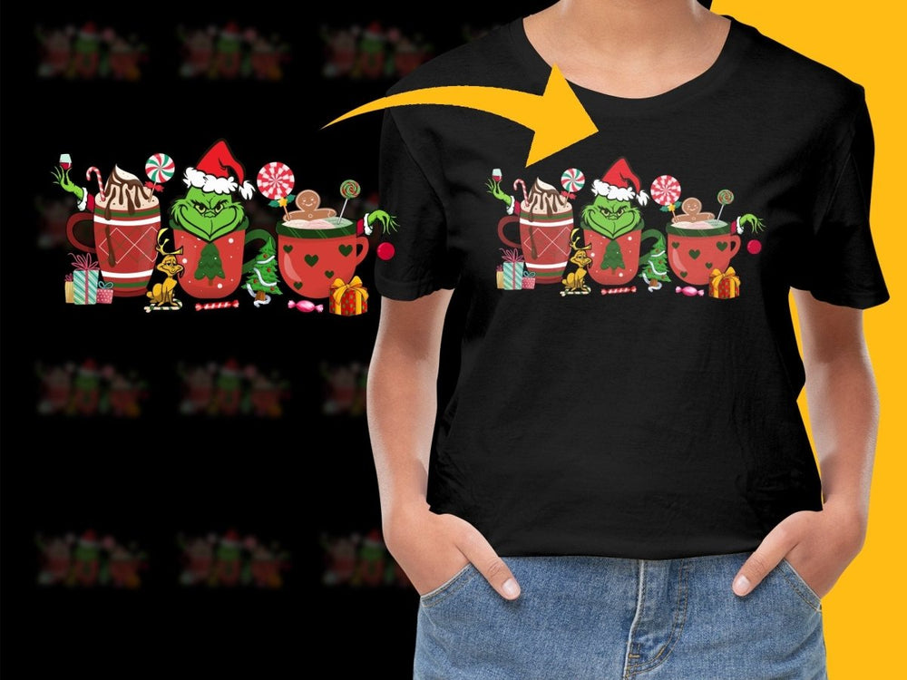 Funny Grinch Christmas Holiday Graphic PNG File - Teepew