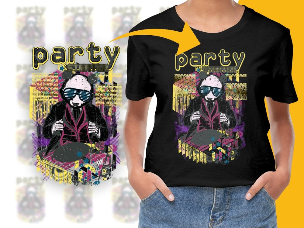 Funny Party Starter DJ Graphic PNG File - Teepew