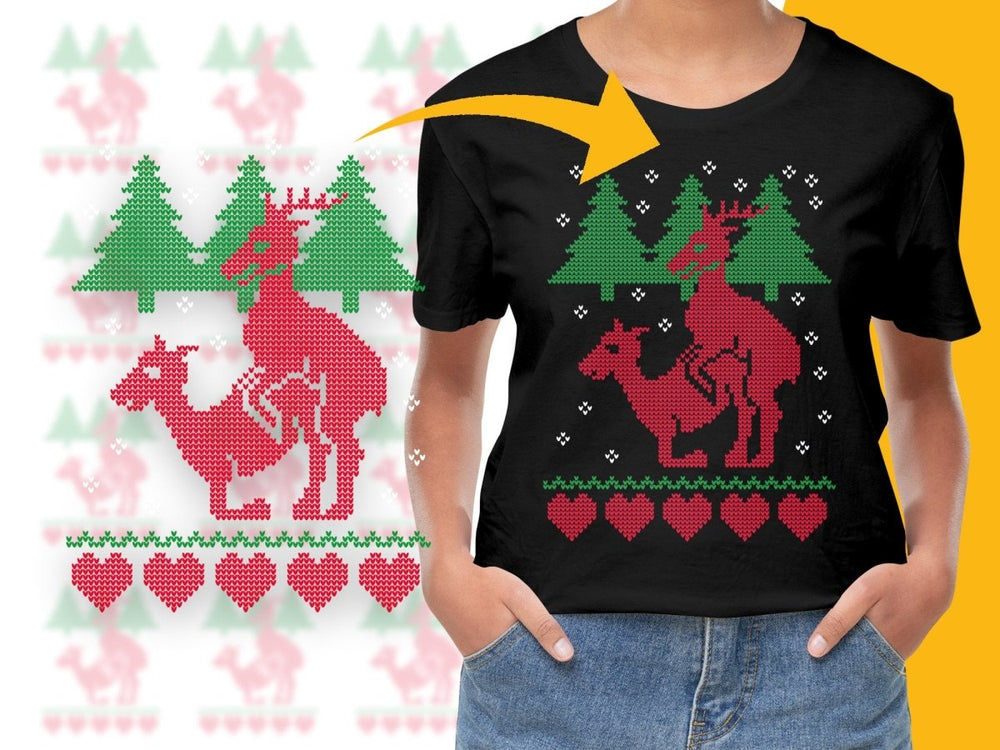 Funny Ugly Sweater Design Christmas PNG File - Teepew