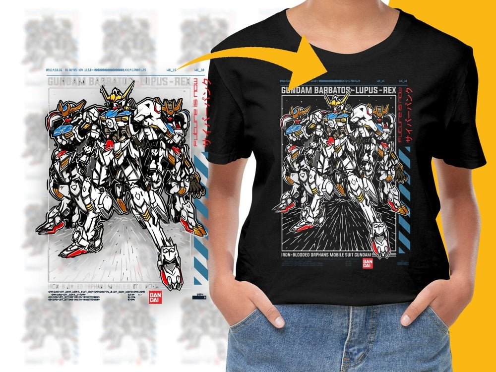 Future Is Now Gundam Barbatos Lupus Rex PNG File - Teepew