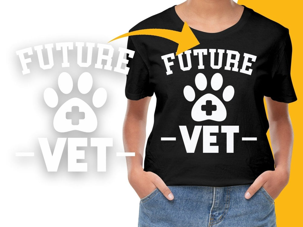 Future Vet Paw Print PNG File - Teepew