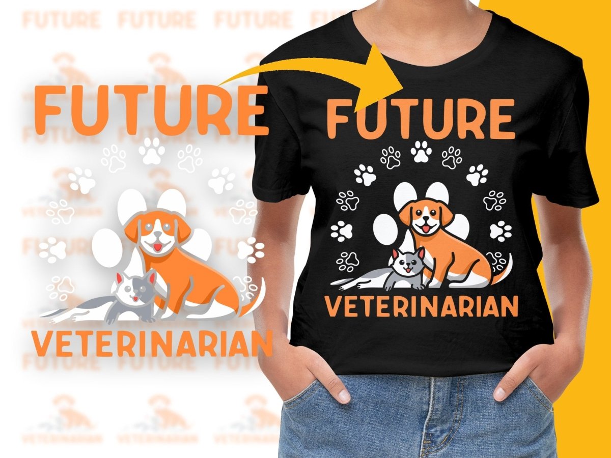 Future Veterinarian with Beagle Enthusiast PNG File - Teepew