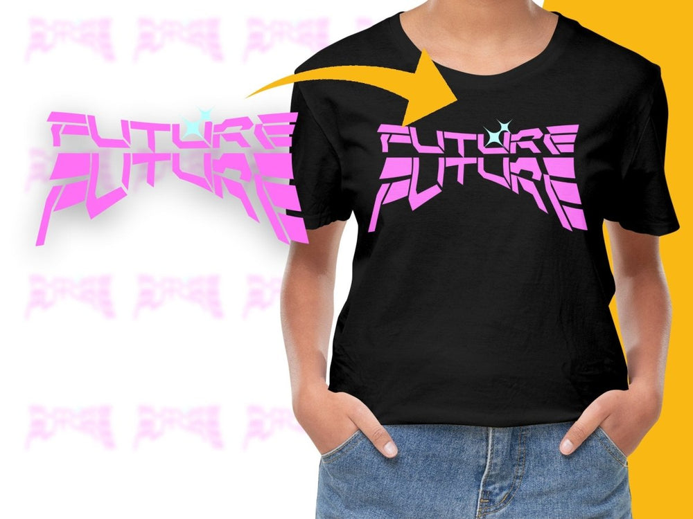 Futuristic Graphic Pink Design Stylish Modern PNG File - Teepew