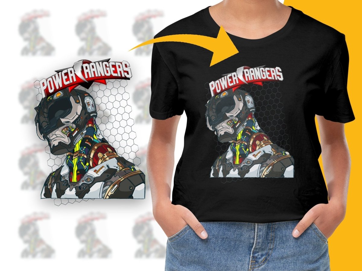Futuristic Robot Design Power Rangers PNG File - Teepew