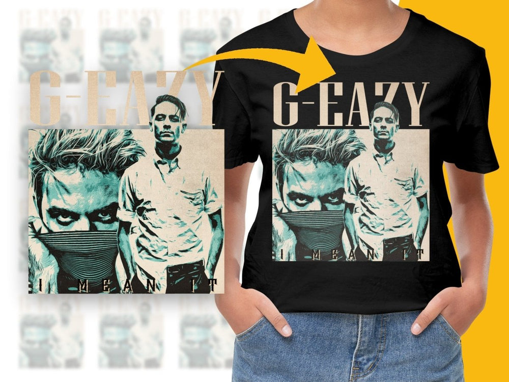 G EAZY Music Homage PNG File - Teepew