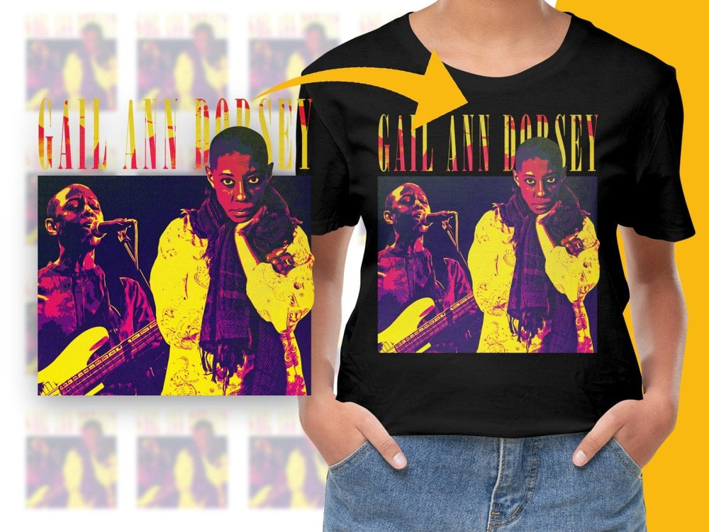 GAIL ANN DORSEY Music Homage PNG File - Teepew