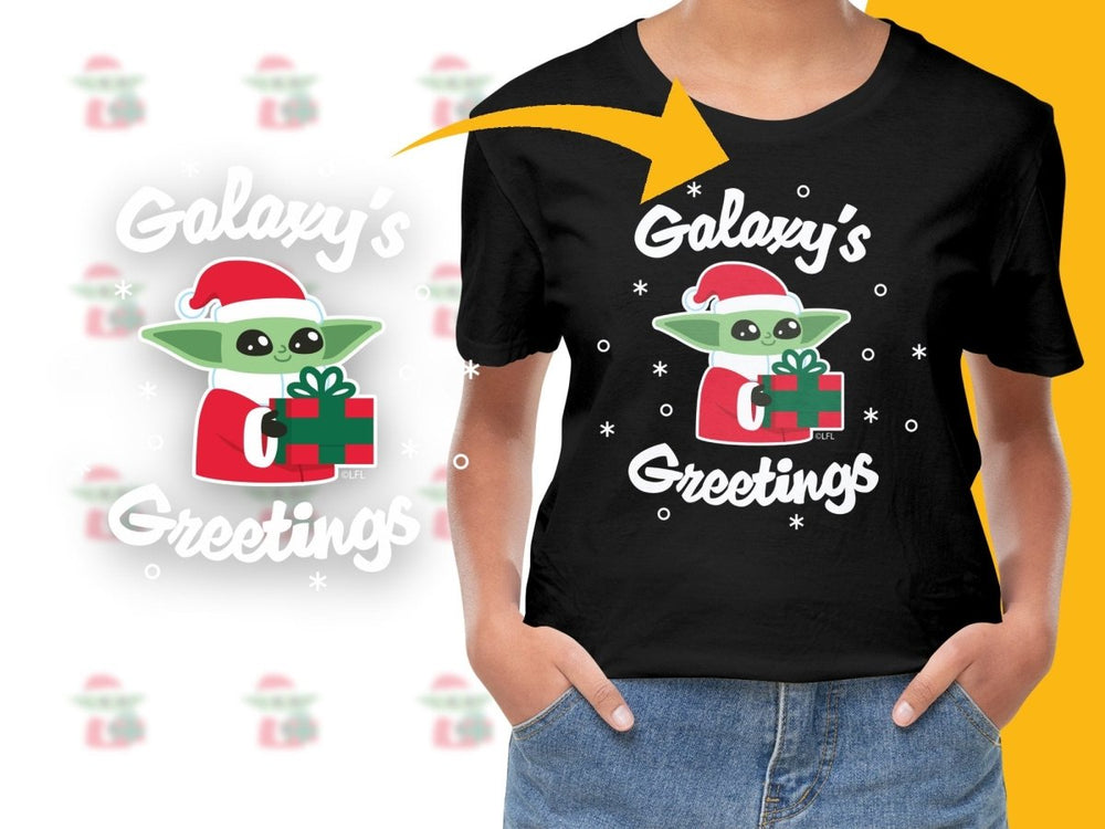 Galaxy's Greetings Christmas Yoda PNG File - Teepew