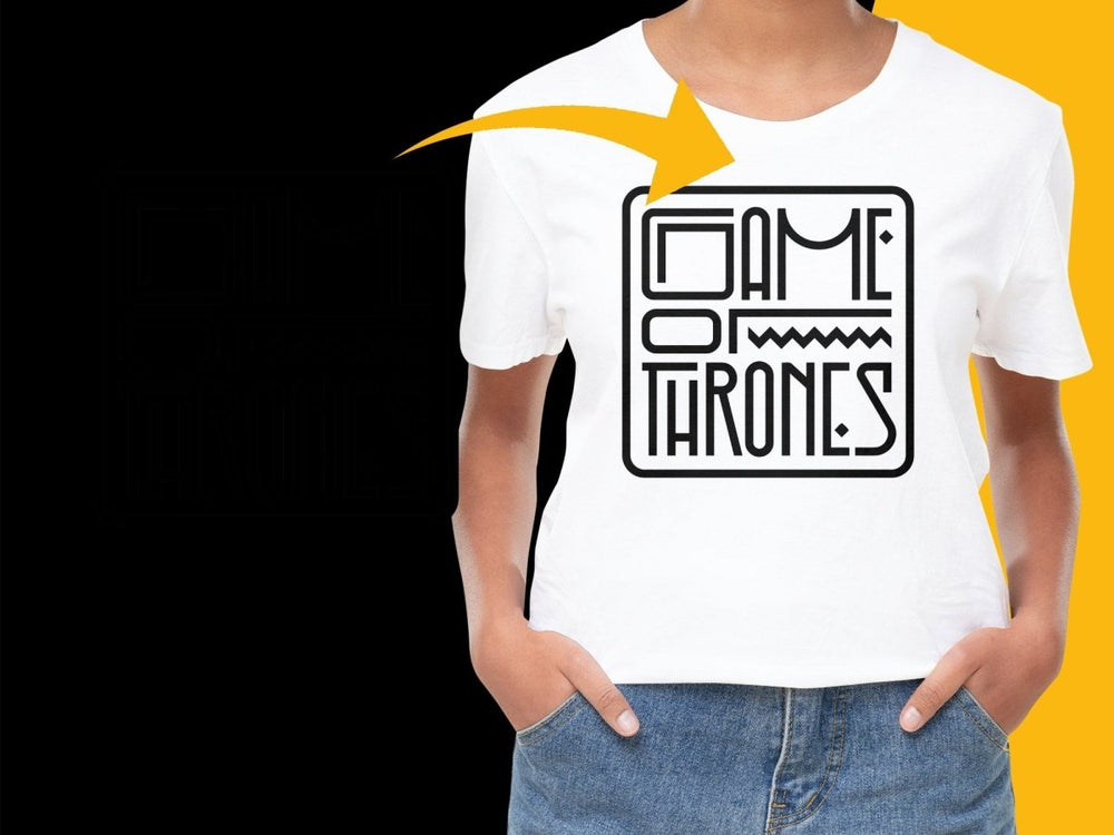 Game of Thrones Retro Logo Design PNG File - Teepew