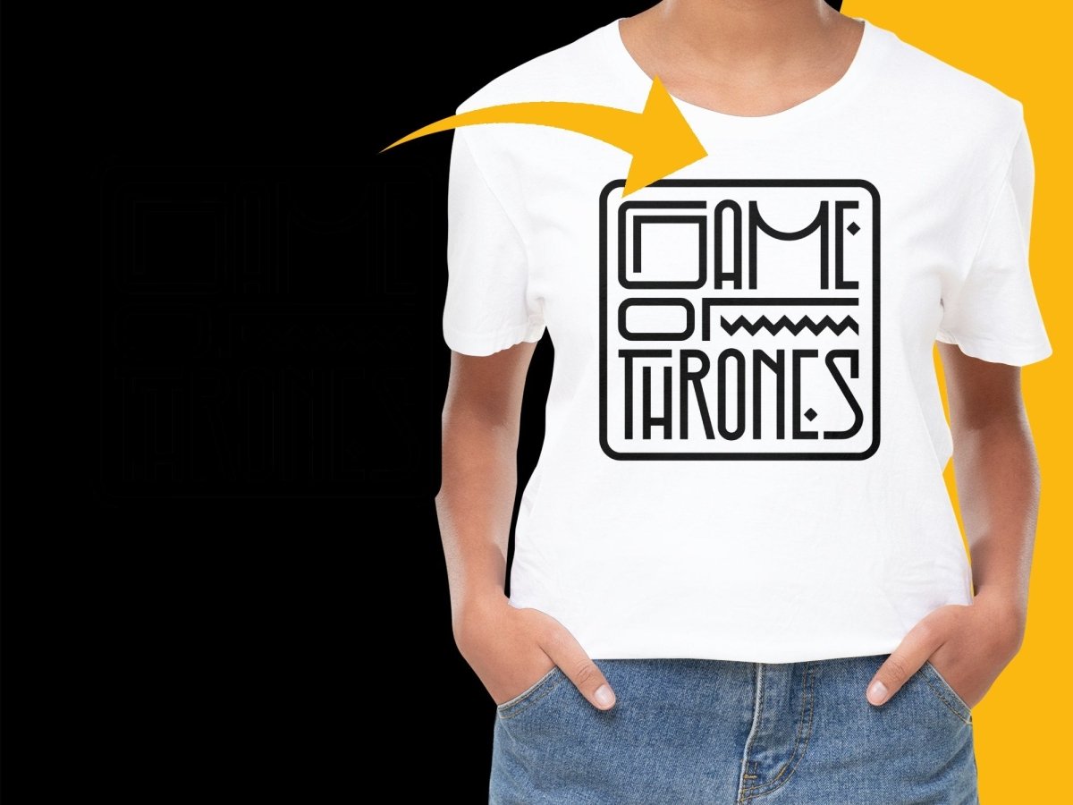 Game of Thrones Retro Logo Design PNG File - Teepew
