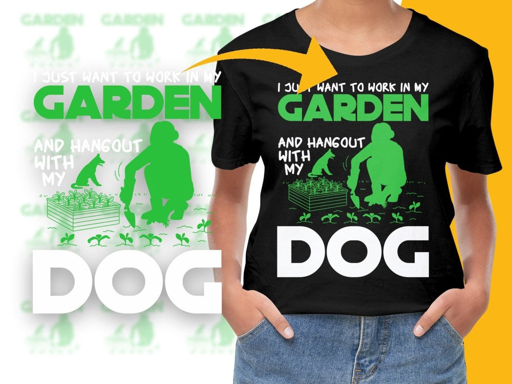 Gardening Enthusiast Women Tending Plants Funny PNG File - Teepew