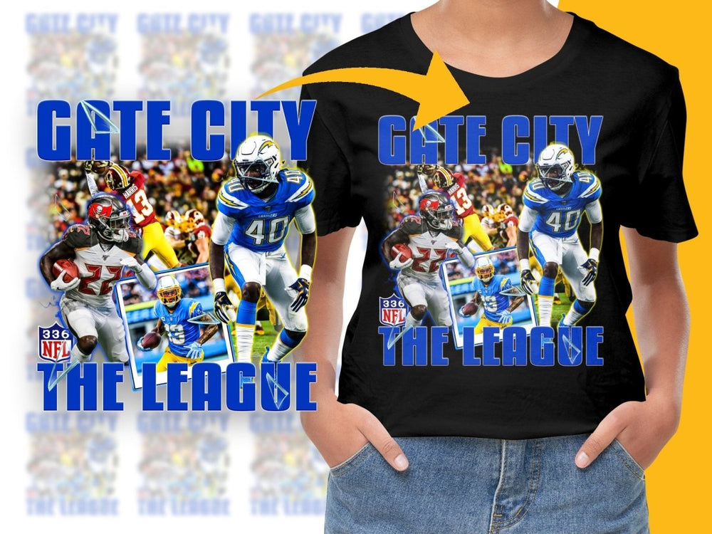 Gate City The League NFL Bootleg Graphic PNG File - Teepew