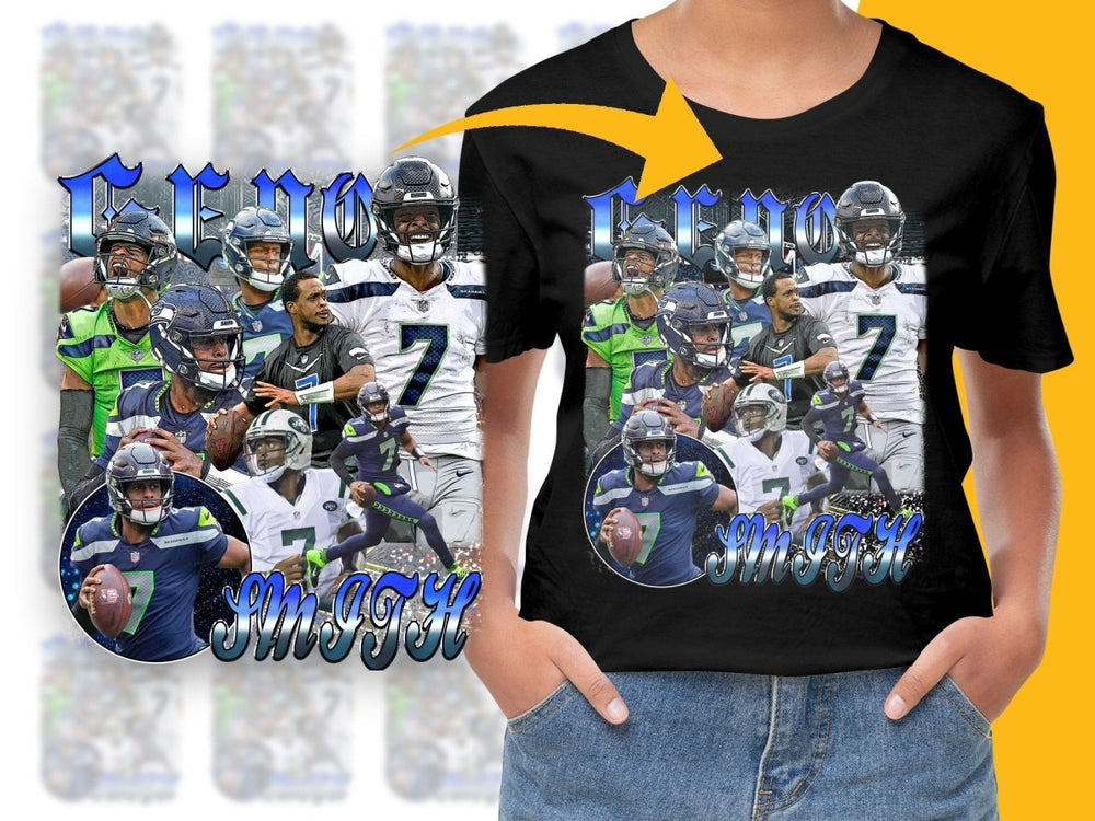 Geno Smith Football Bootleg PNG File - Teepew