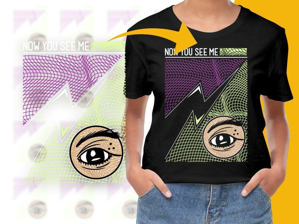 Geometric Patterns with Artistic Eye Graphic PNG File - Teepew