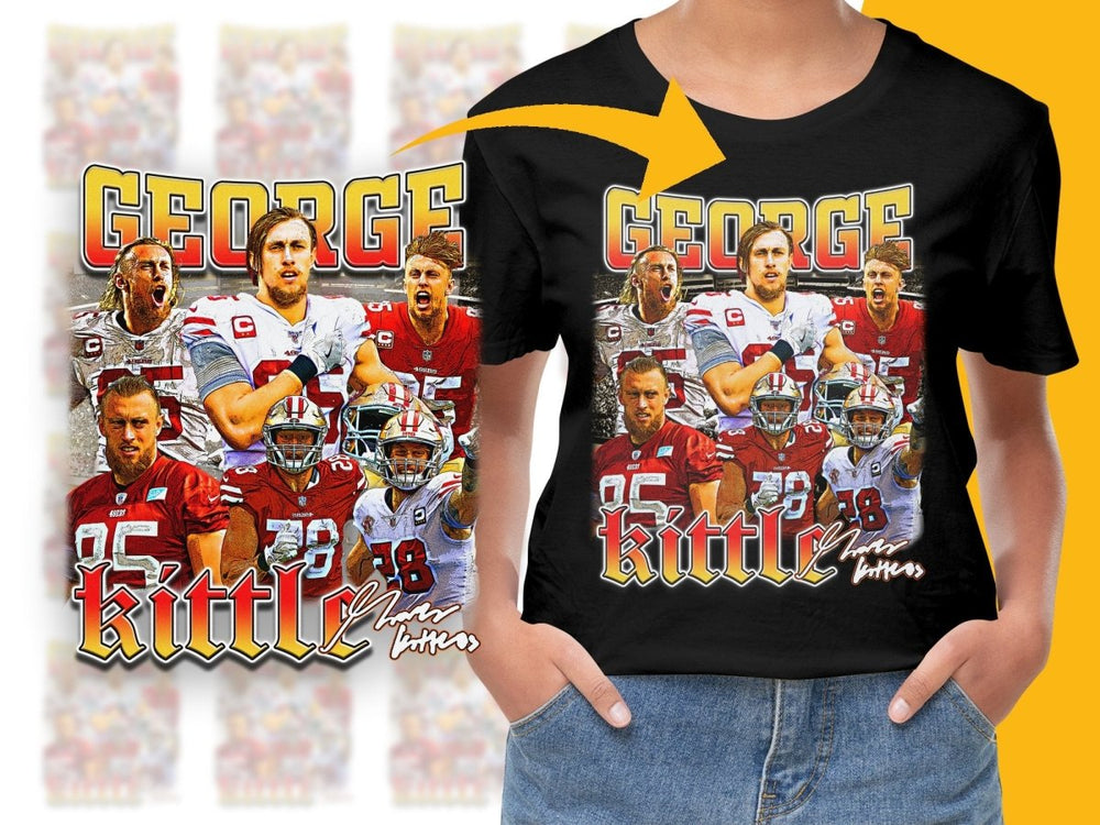George Kittle Nfl Football Player Bootleg PNG File - Teepew