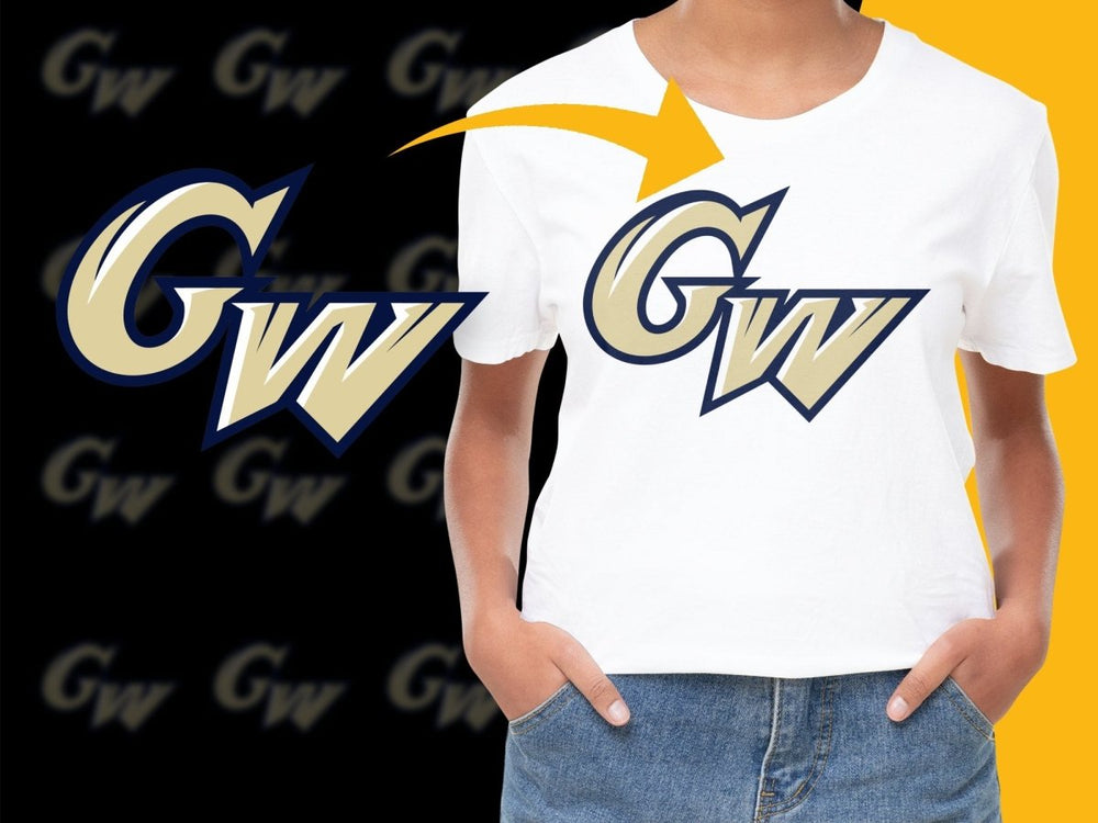 George Washington Colonials College Football PNG File - Teepew