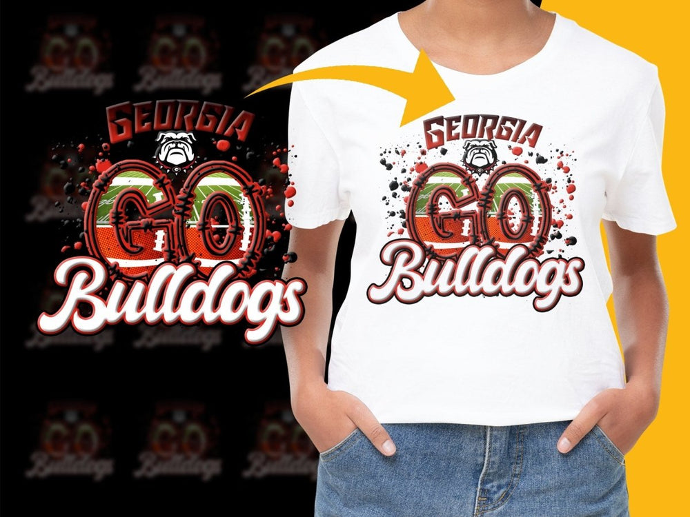 Georgia Bulldogs NCAA College PNG File - Teepew