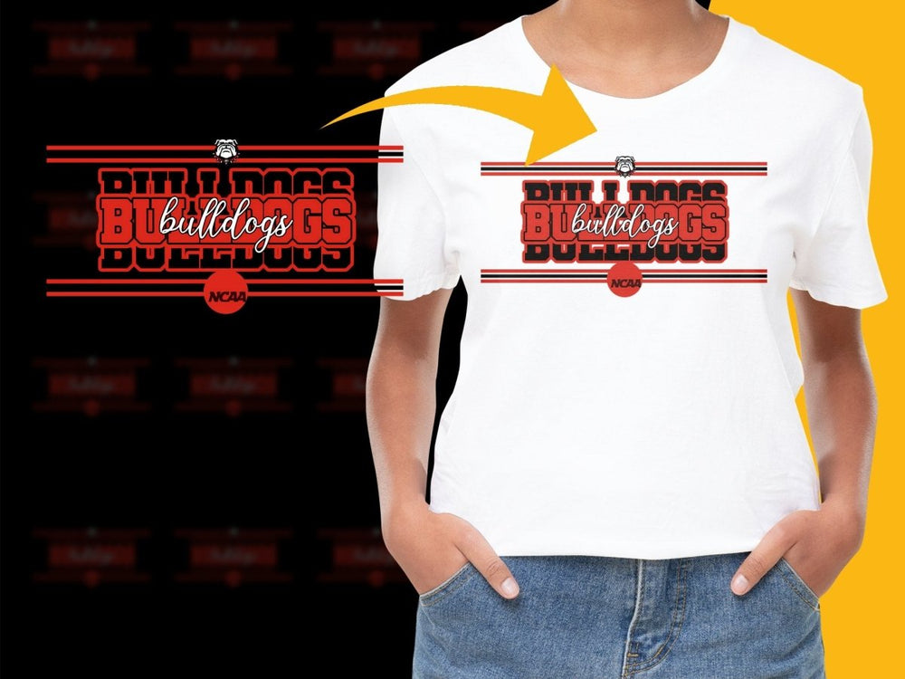 Georgia Bulldogs NCAA College PNG File - Teepew