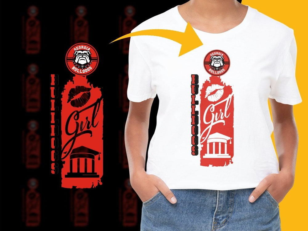 Georgia Bulldogs NCAA College PNG File - Teepew