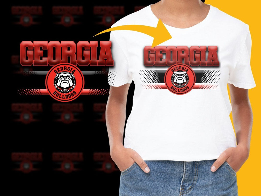 Georgia Bulldogs NCAA College PNG File - Teepew