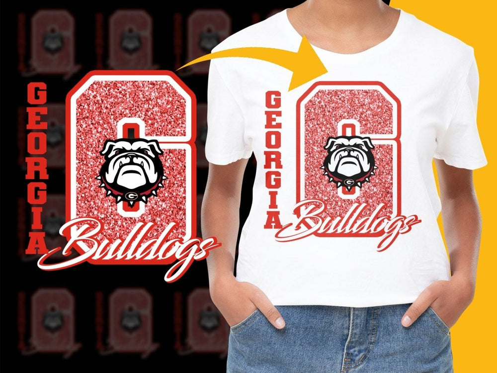 Georgia Bulldogs NCAA College PNG File - Teepew