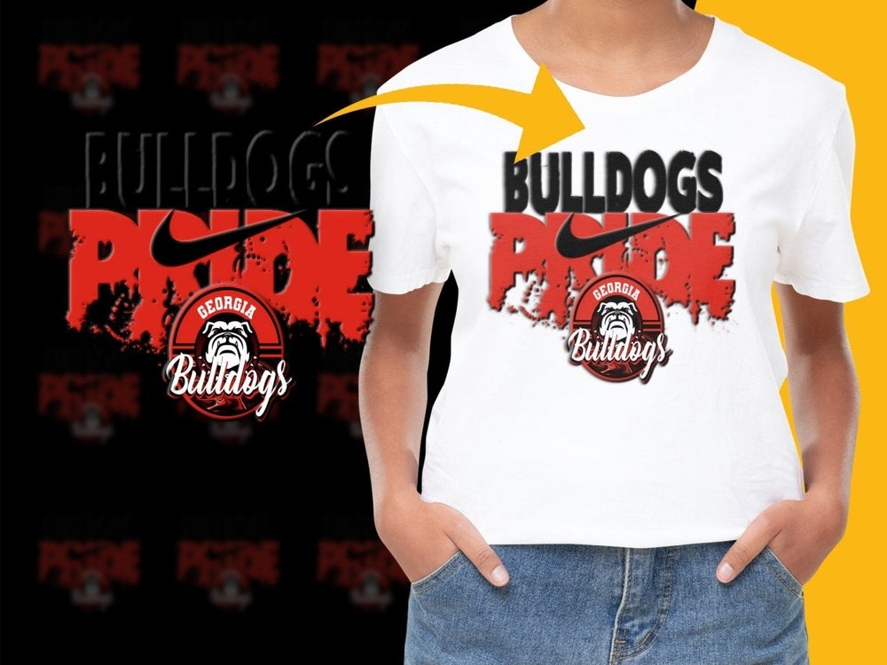 Georgia Bulldogs NCAA College PNG File - Teepew