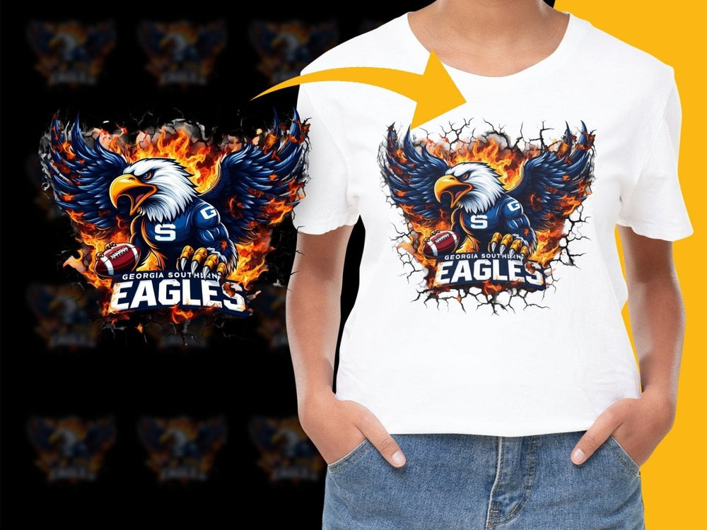 Georgia Southern University Eagles Logo PNG File - Teepew