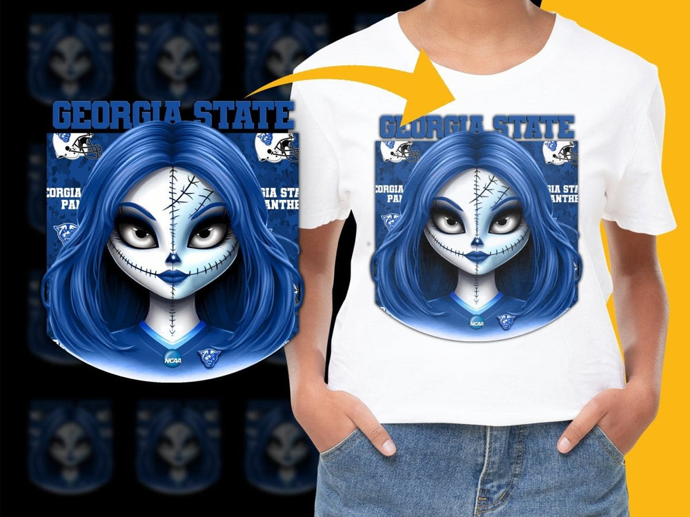 Georgia State Panthers NCAA College PNG File - Teepew