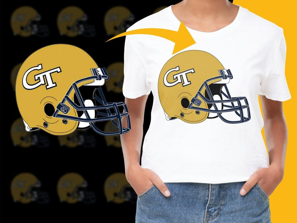 Georgia Tech NCAA College PNG File - Teepew