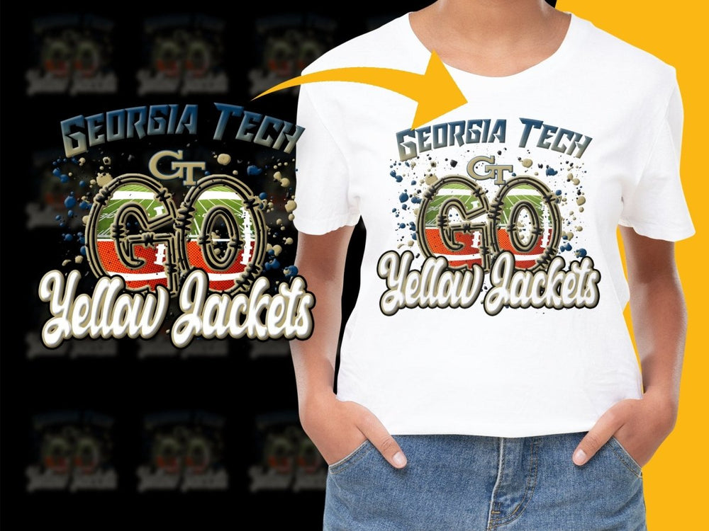 Georgia Tech Yellow Jackets NCAA College PNG File - Teepew