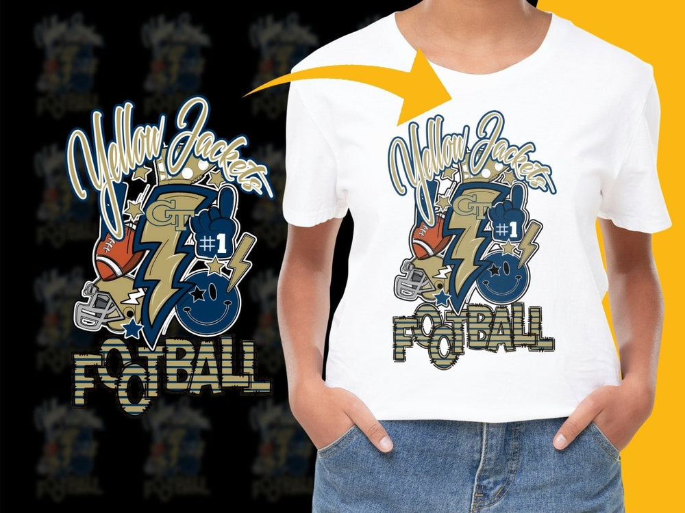 Georgia Tech Yellow Jackets NCAA College PNG File - Teepew