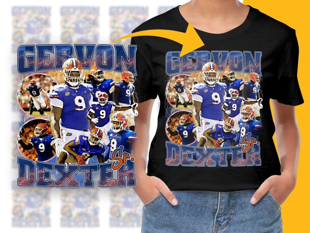 Gervon Dexter Sr Football Bootleg PNG File - Teepew