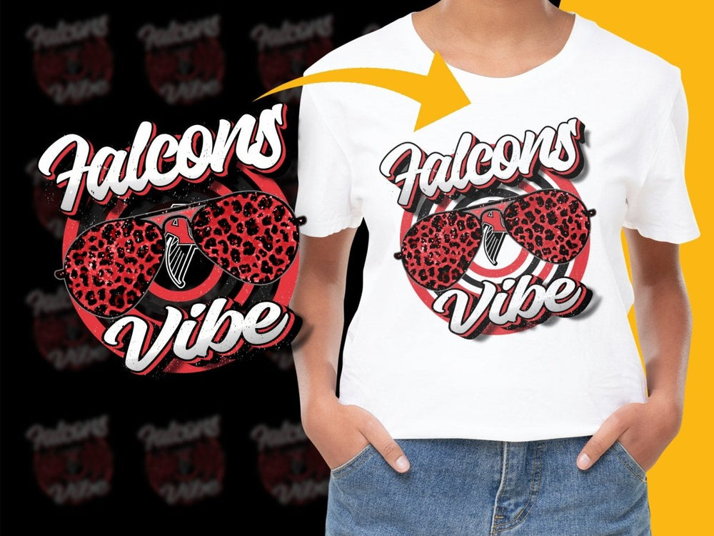 Get the Falcons Vibe with Stylish PNG File - Teepew