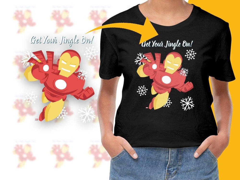 Get Your Jingle On Iron Man Christmas PNG File - Teepew