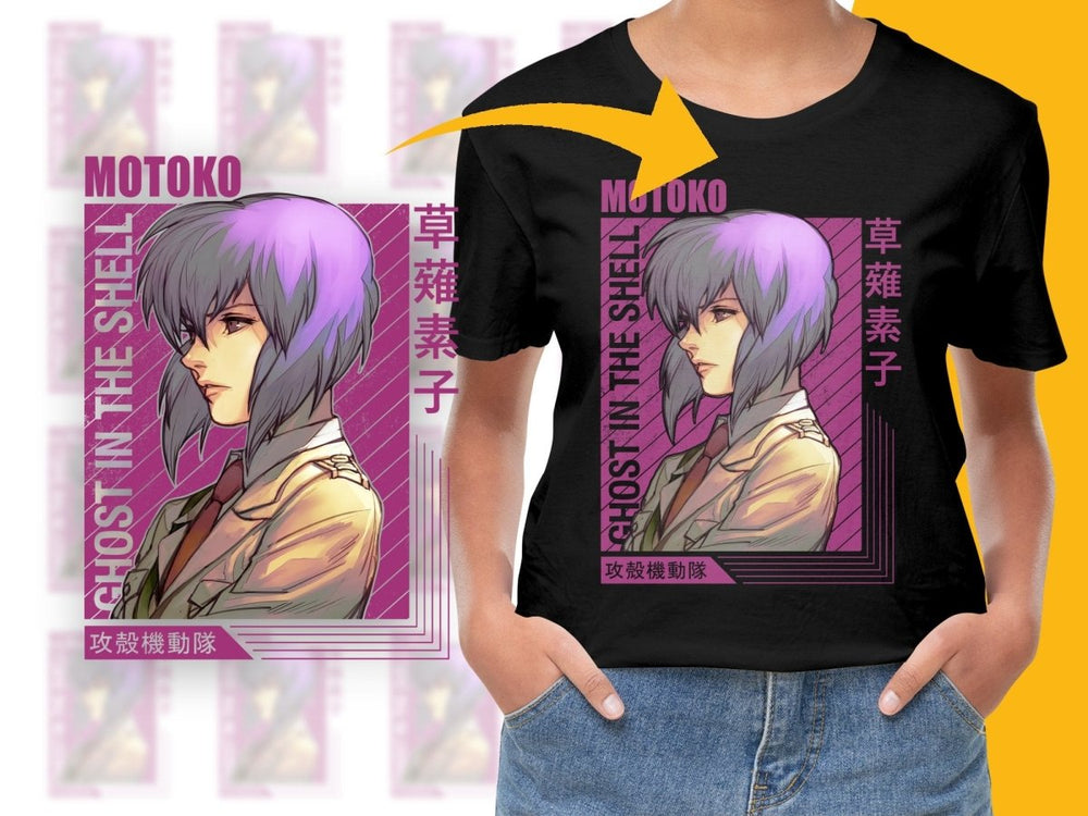 Ghost in the Shell Motoko PNG File - Teepew