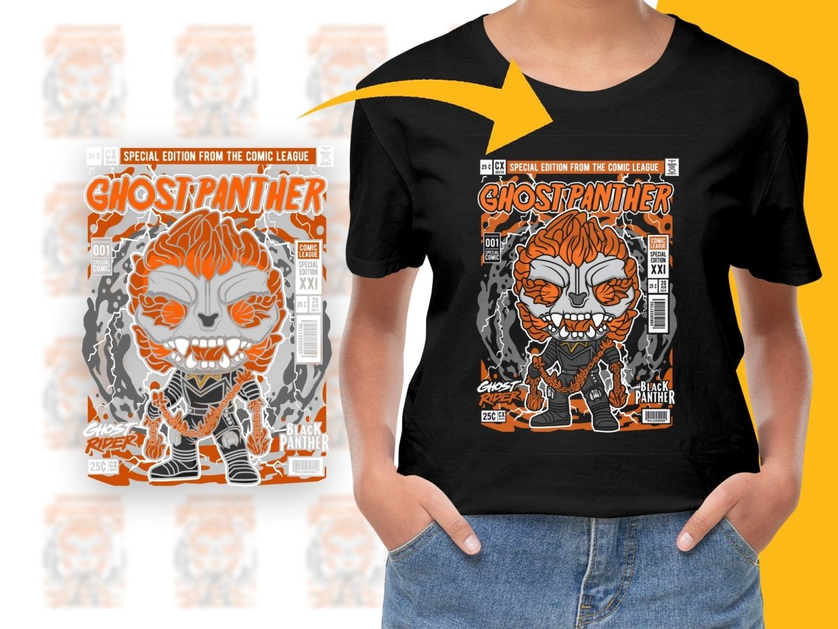 Ghost Panther Popculture PNG File - Teepew