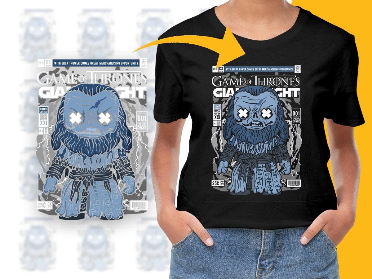 Giant Wight Game Of Throne Popculture PNG File - Teepew